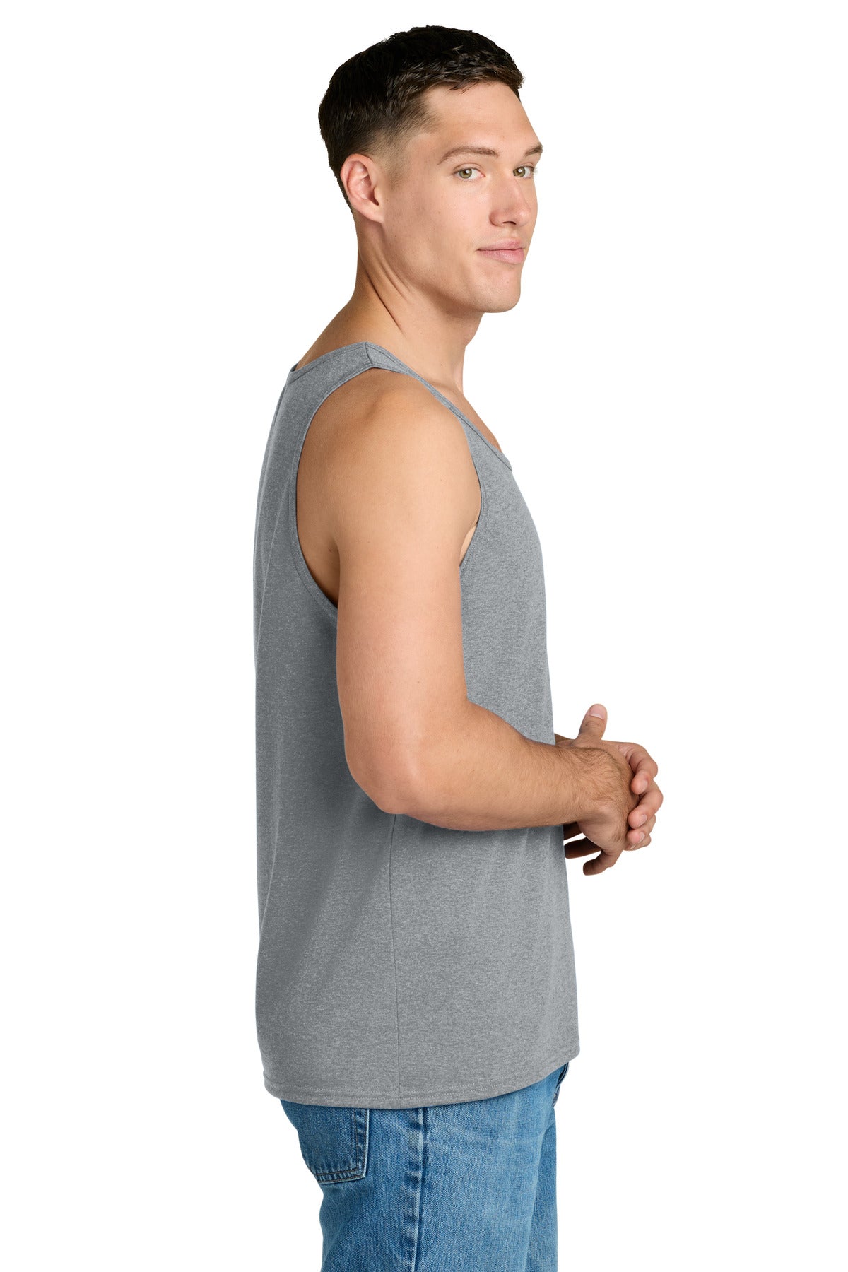 AthlHthr Jerzees Classics Unisex Cotton Tank 363TK