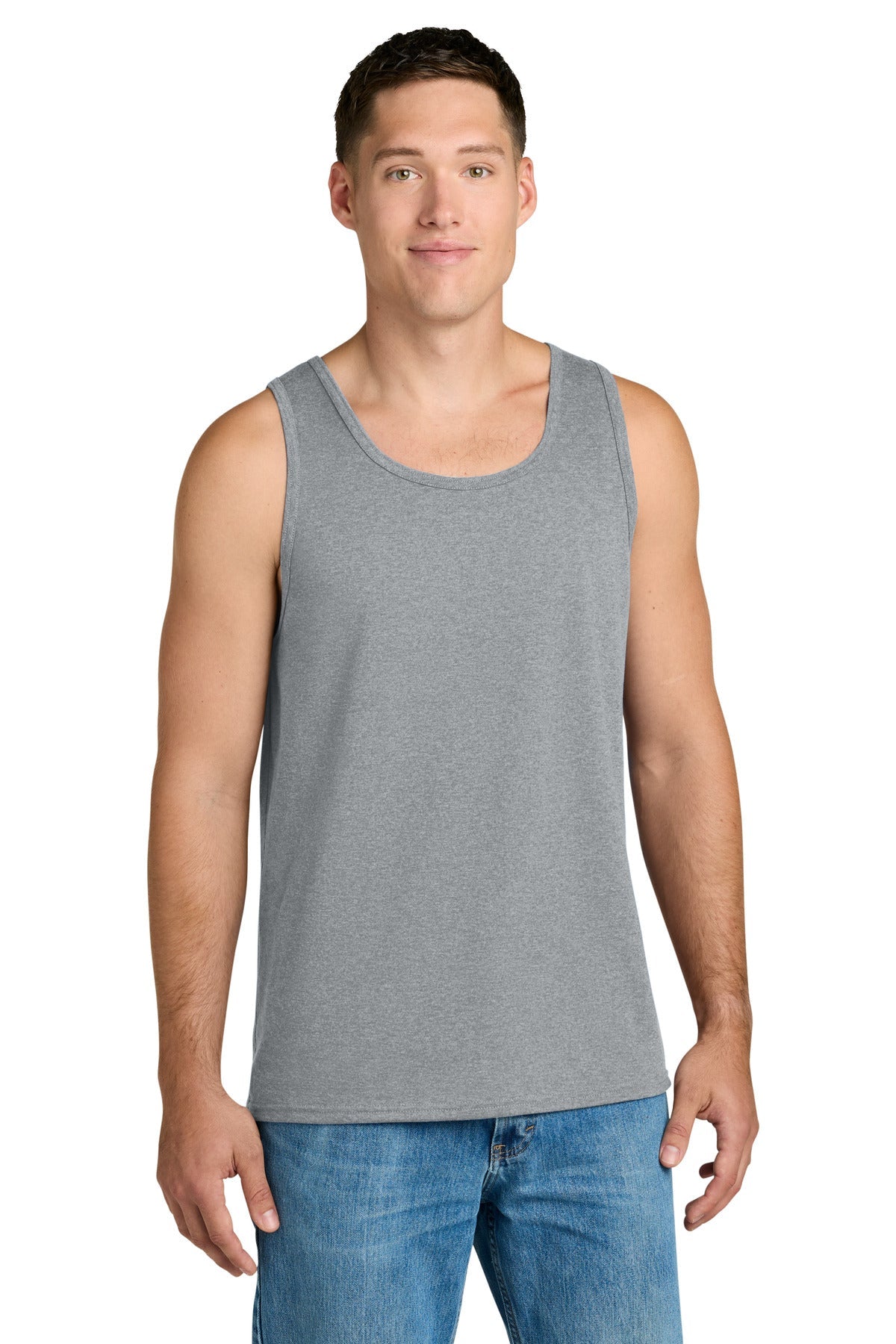 AthlHthr Jerzees Classics Unisex Cotton Tank 363TK