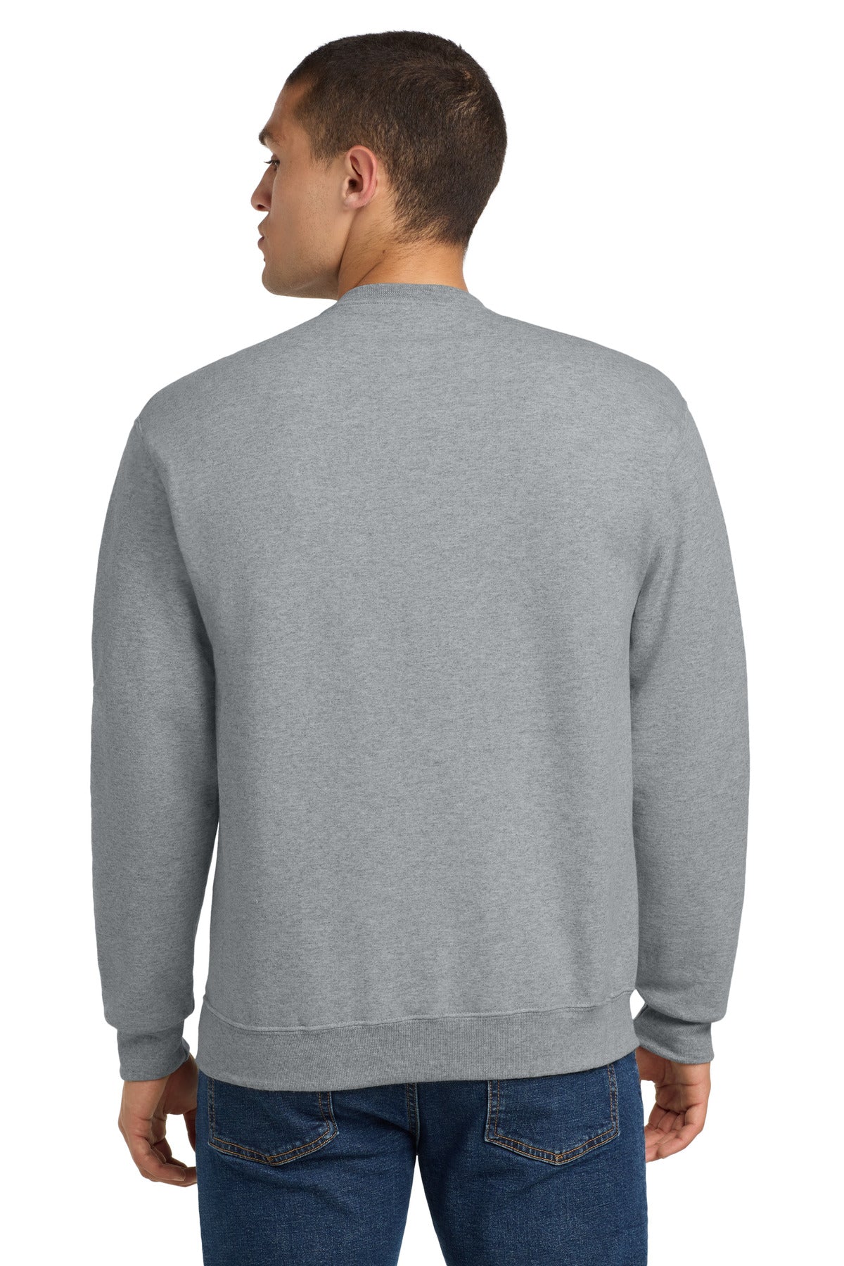 AthlHthr Jerzees - NuBlend Crewneck Sweatshirt. 562M