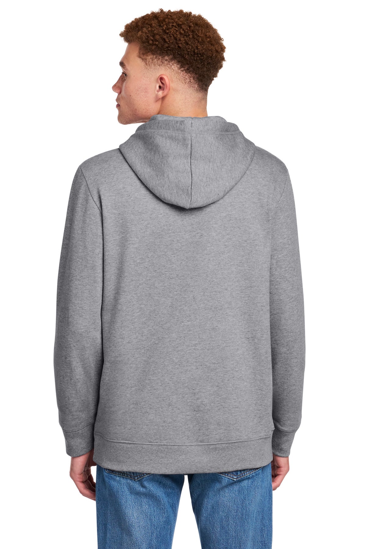 AthlHthr New Era Comeback Fleece Pullover Hoodie NEA550