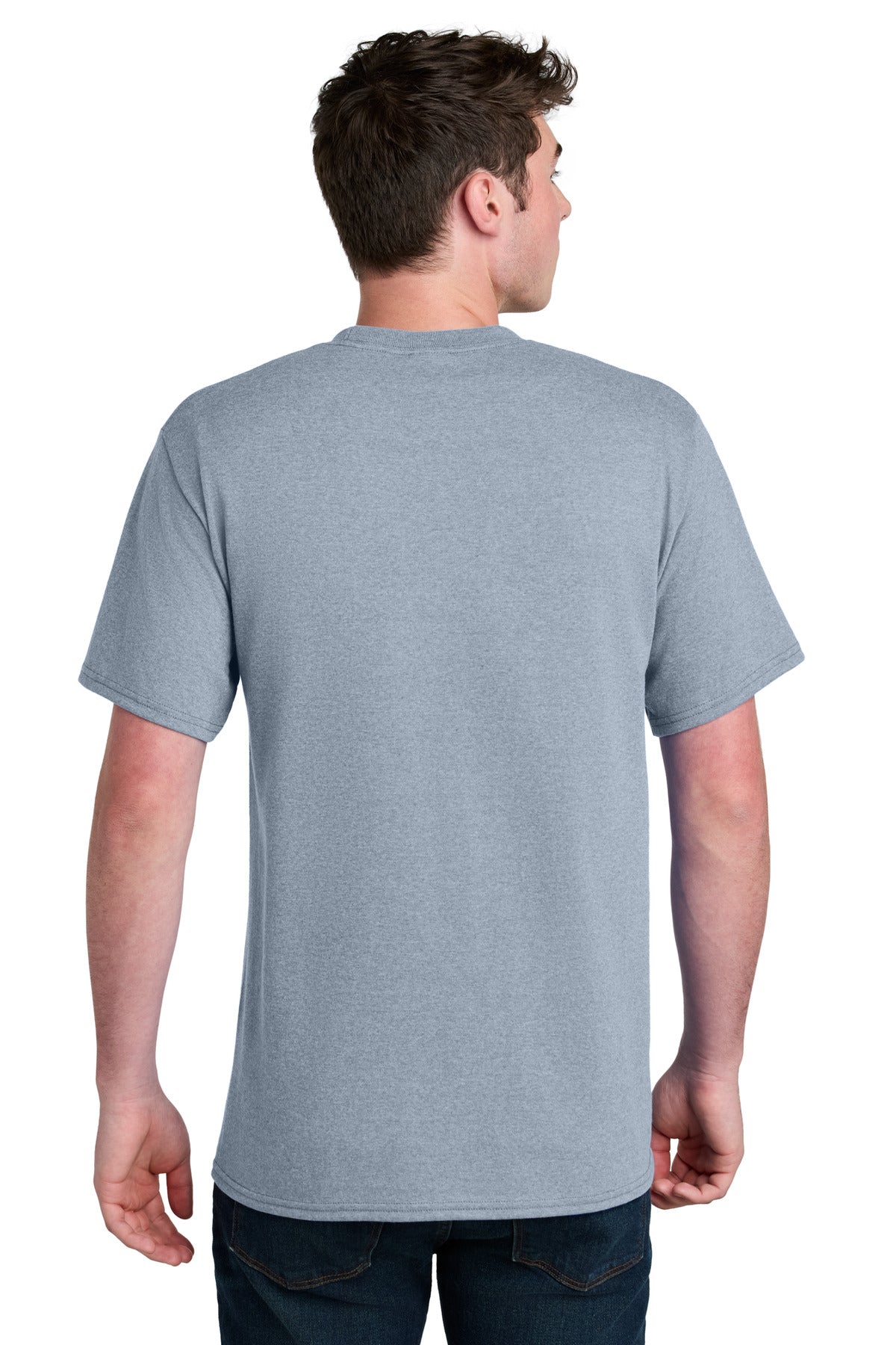 AthlHthr Port & Co Core Blend Recycled Tee PC01