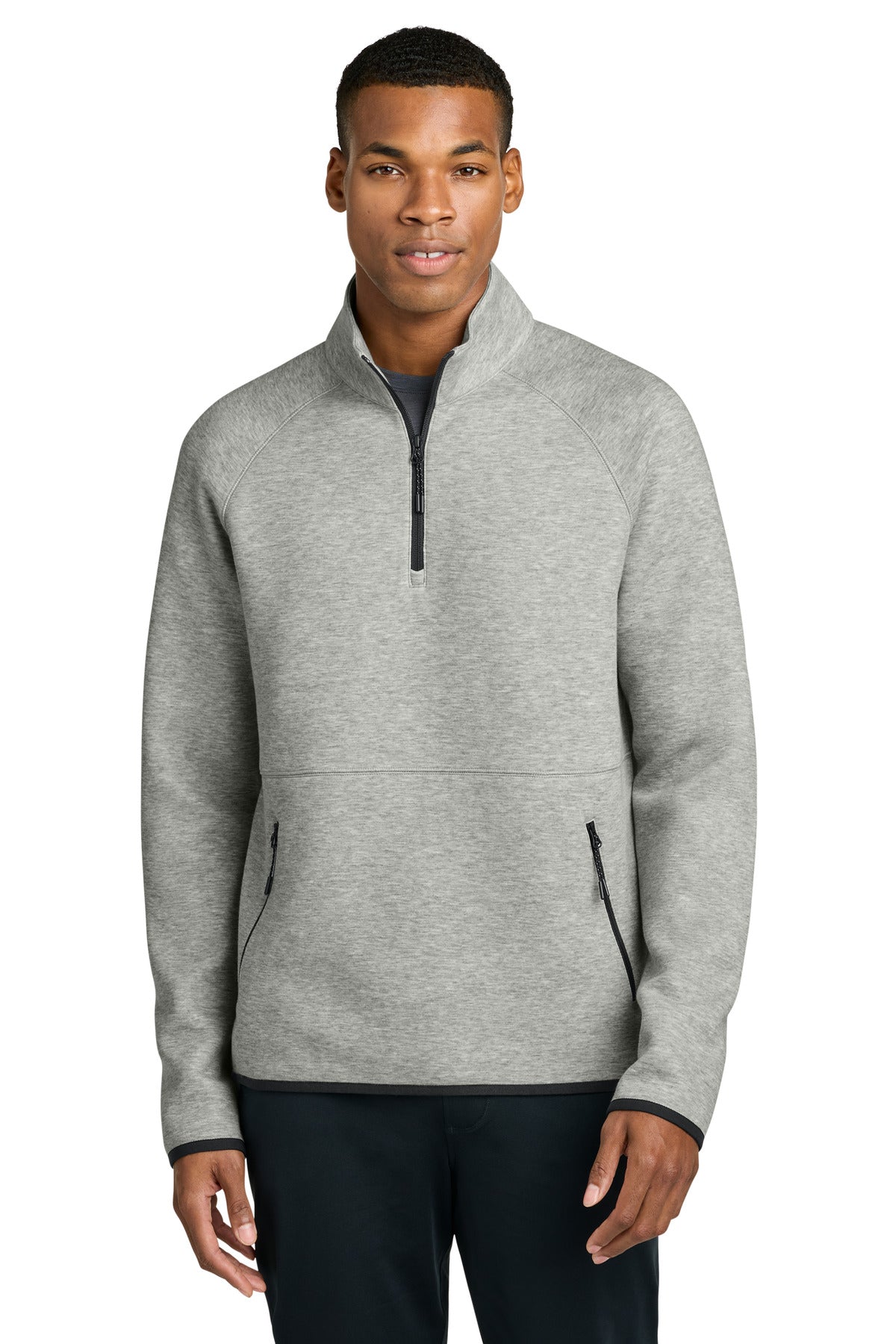 AthlHthr Sport-Tek Phenom 1/4-Zip ST841