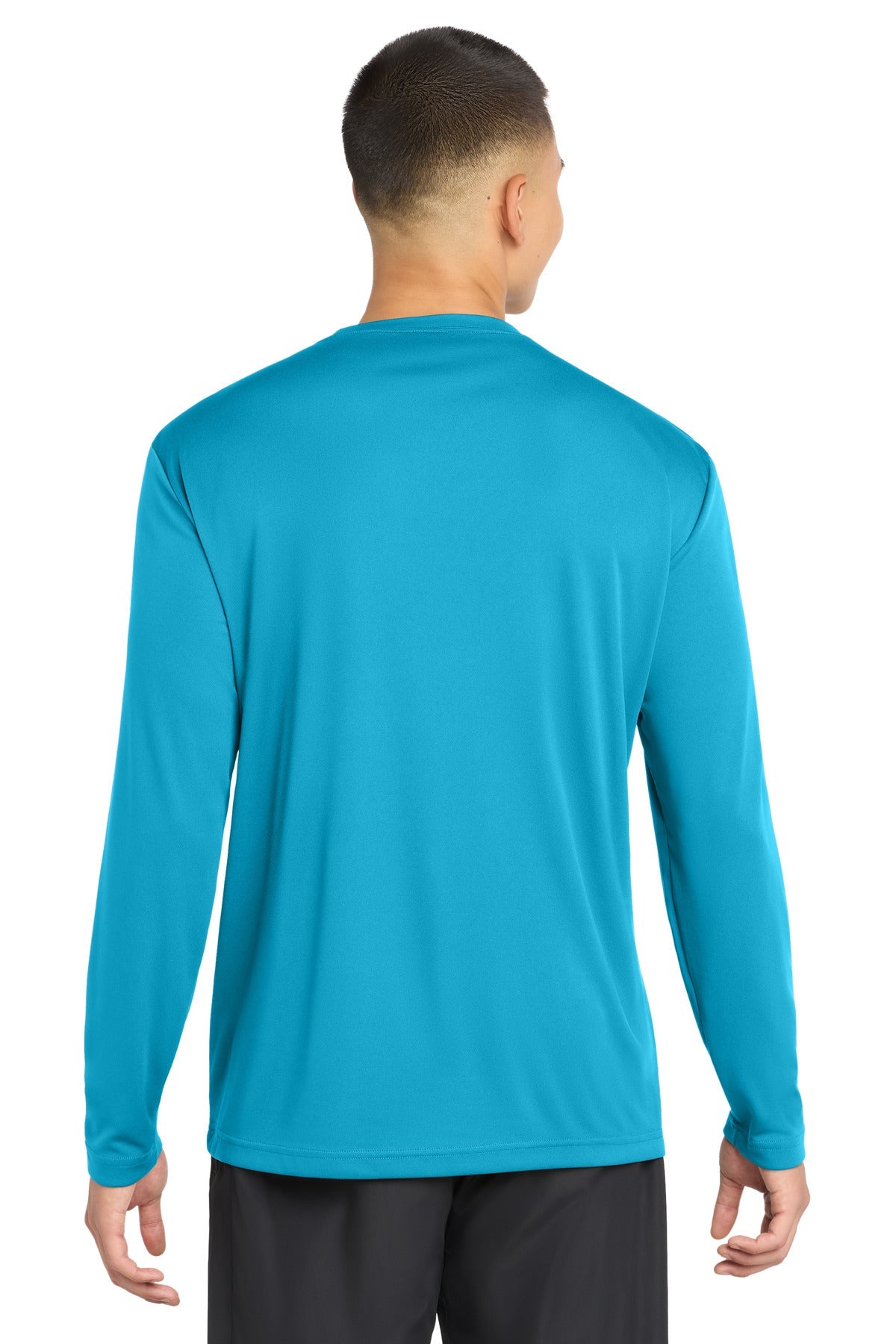 Atomic Blue Sport-Tek Long Sleeve PosiCharge Competitor Tee. ST350LS