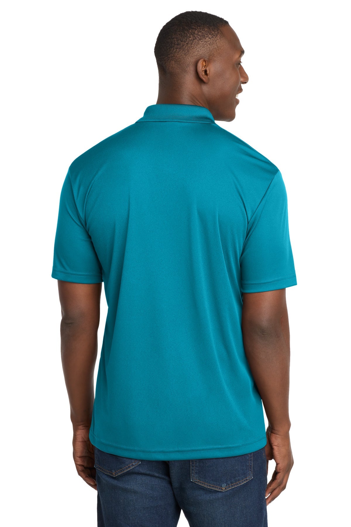 Atomic Blue Sport-Tek PosiCharge Competitor Polo. ST550