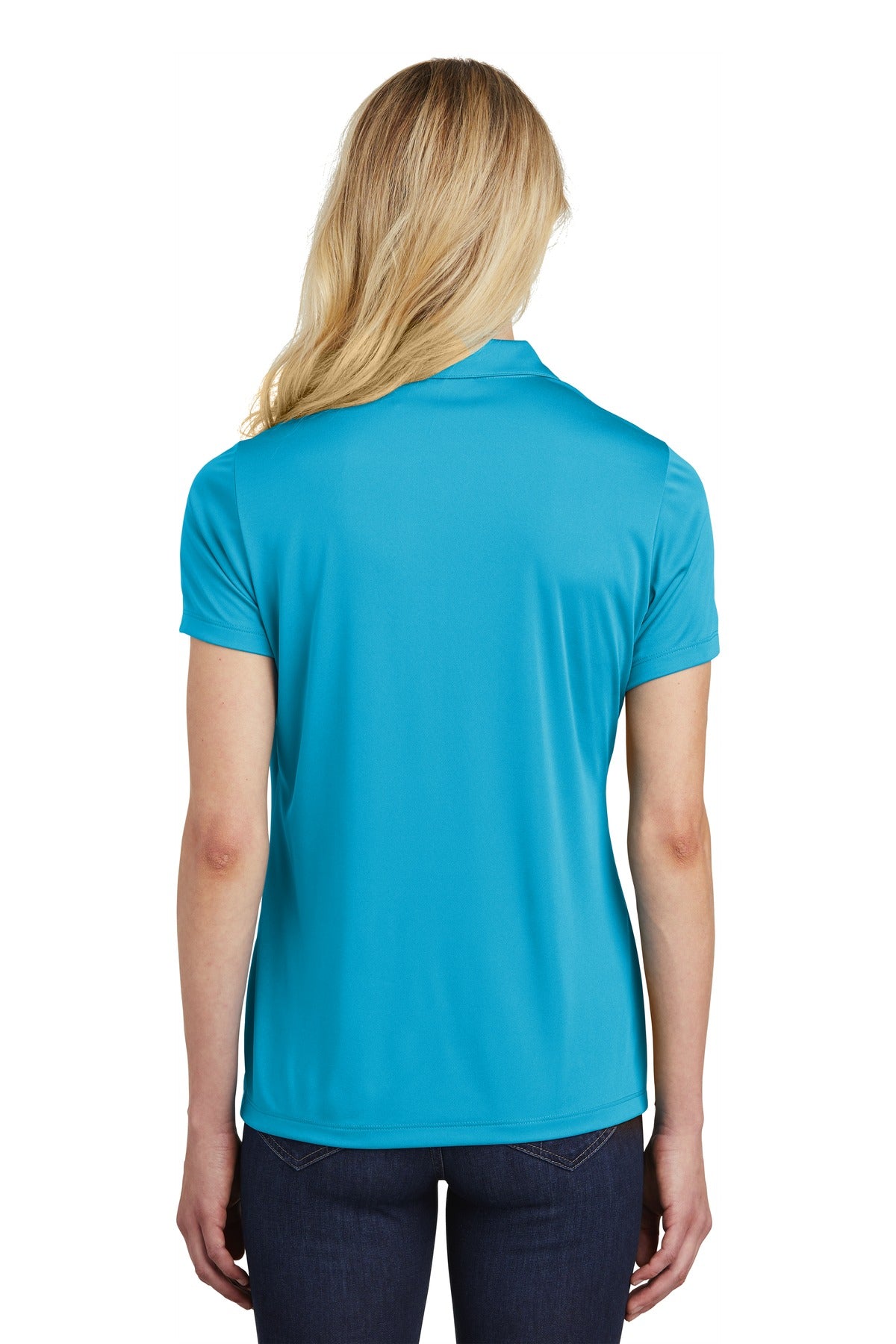 Atomic Blue Sport-Tek Women's PosiCharge Competitor Polo. LST550