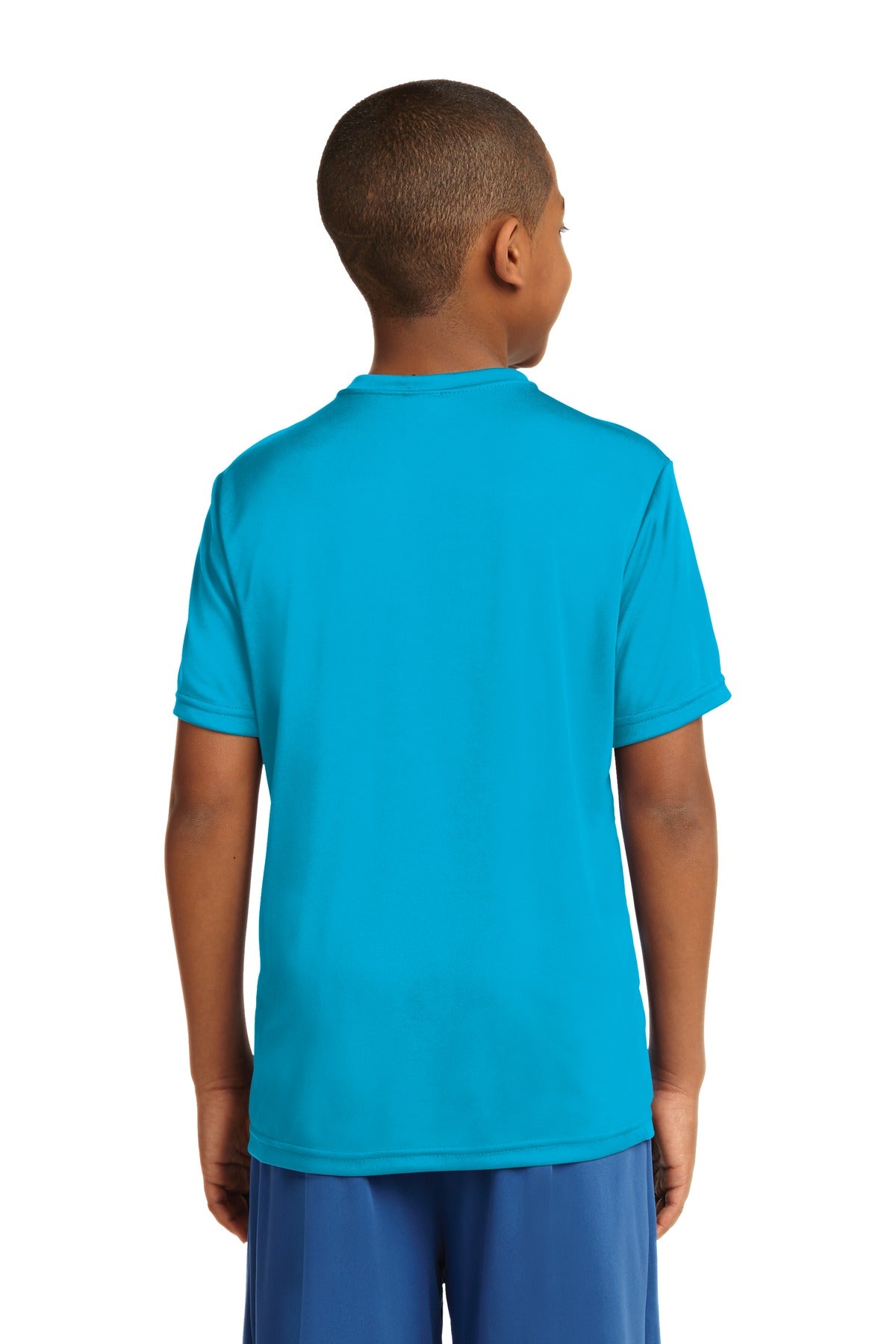 Atomic Blue Sport-Tek Youth PosiCharge Competitor Tee. YST350