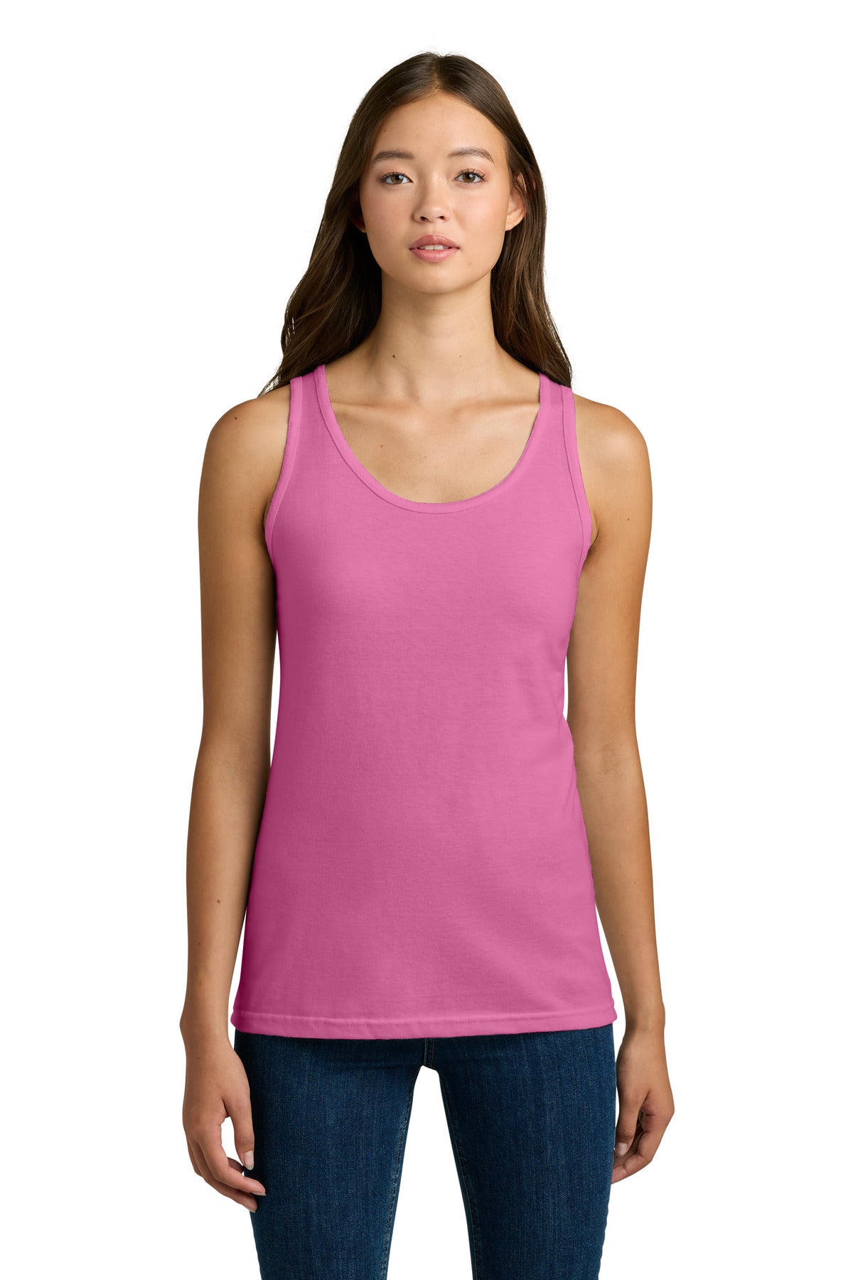 Azalea Gildan Softstyle Junior Fit Tank Top. 64200L