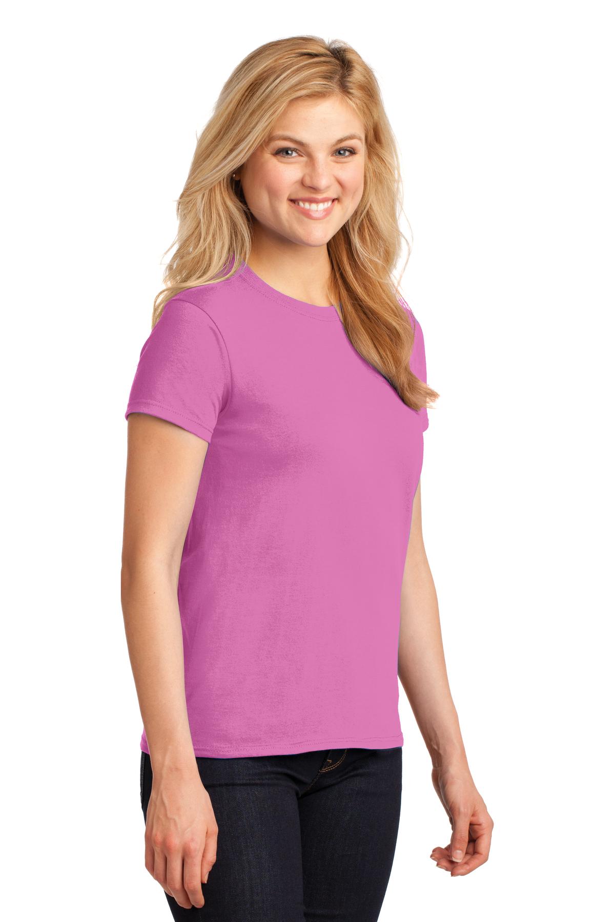 Azalea Gildan Women's Heavy Cotton 100% Cotton T-Shirt. 5000L