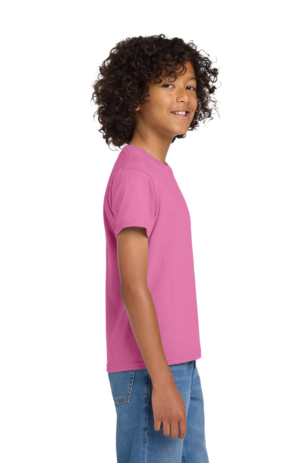 Azalea Gildan Youth DryBlend 50 Cotton/50 Poly T-Shirt. 8000B