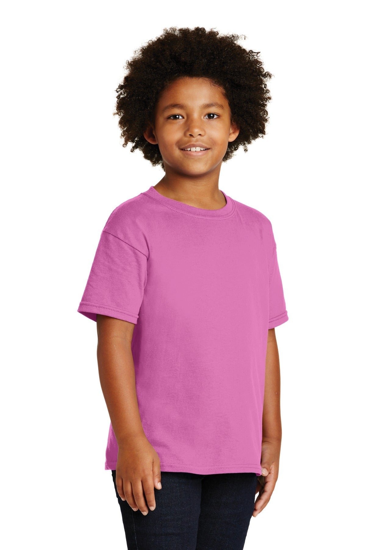 Azalea Gildan - Youth Heavy Cotton 100% Cotton T-Shirt. 5000B