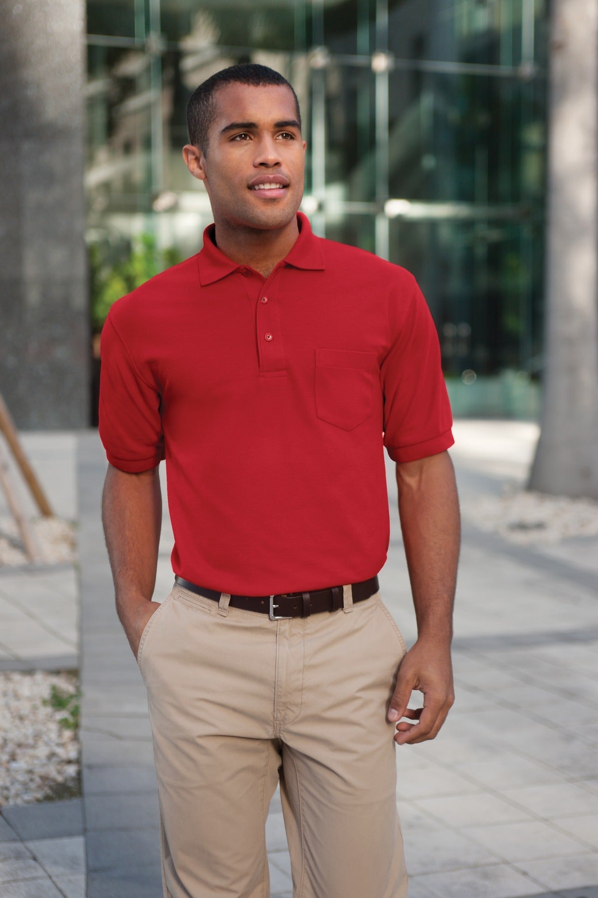 Banana Port Authority Extended Size Silk Touch Polo K500ES