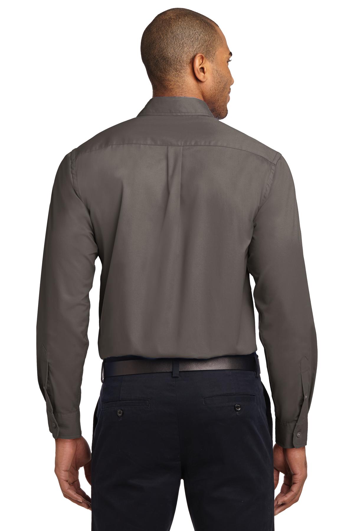 Bark Port Authority Long Sleeve Easy Care Shirt S608
