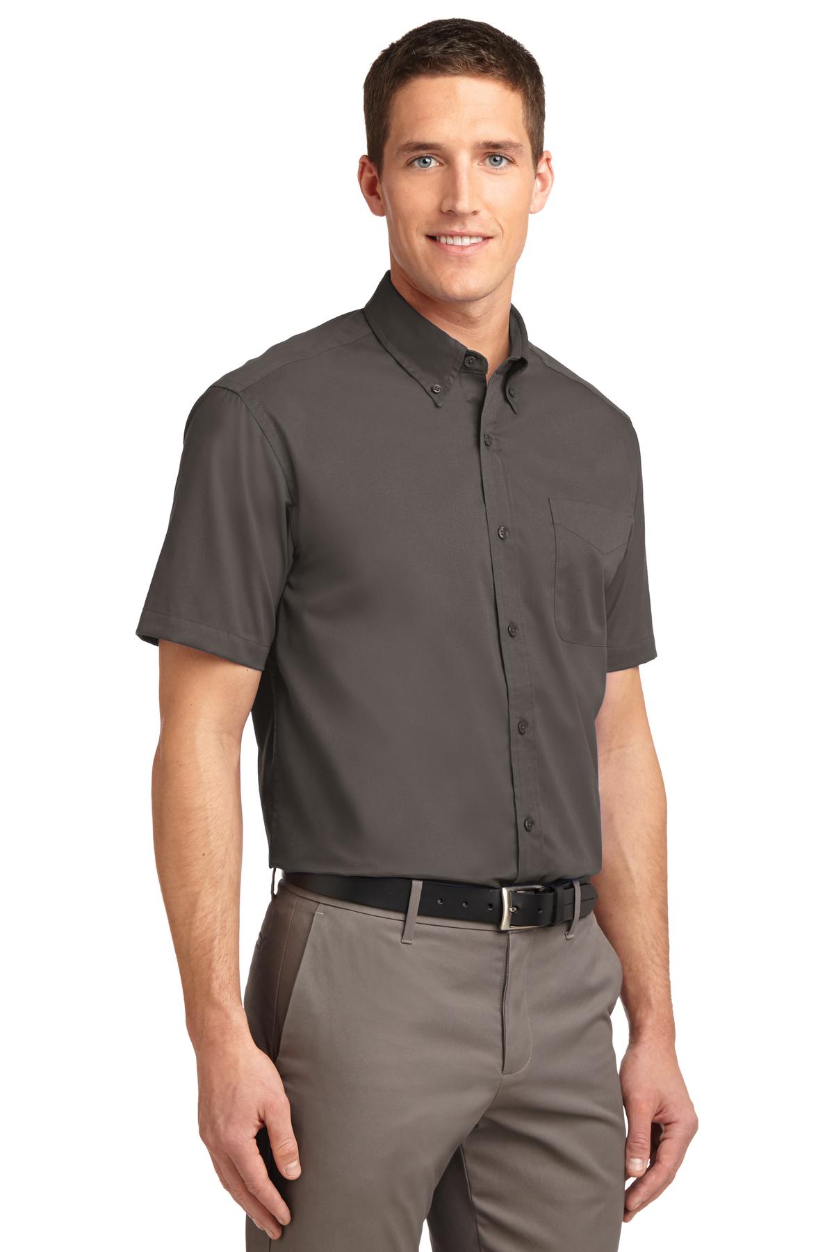 Bark Port Authority Short Sleeve Easy Care Shirt. S508