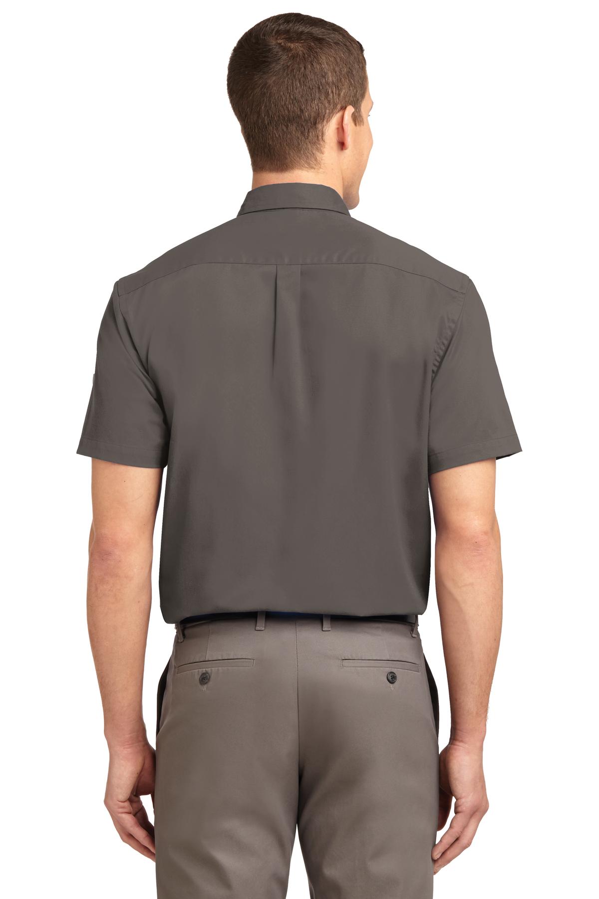 Bark Port Authority Short Sleeve Easy Care Shirt. S508