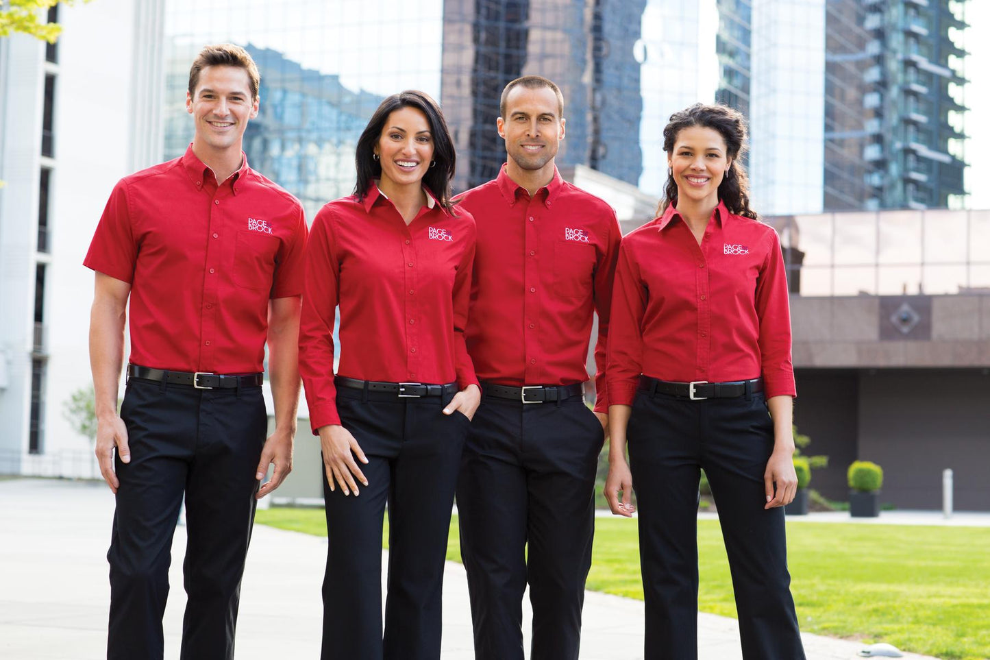 Bark Port Authority Short Sleeve Easy Care Shirt. S508