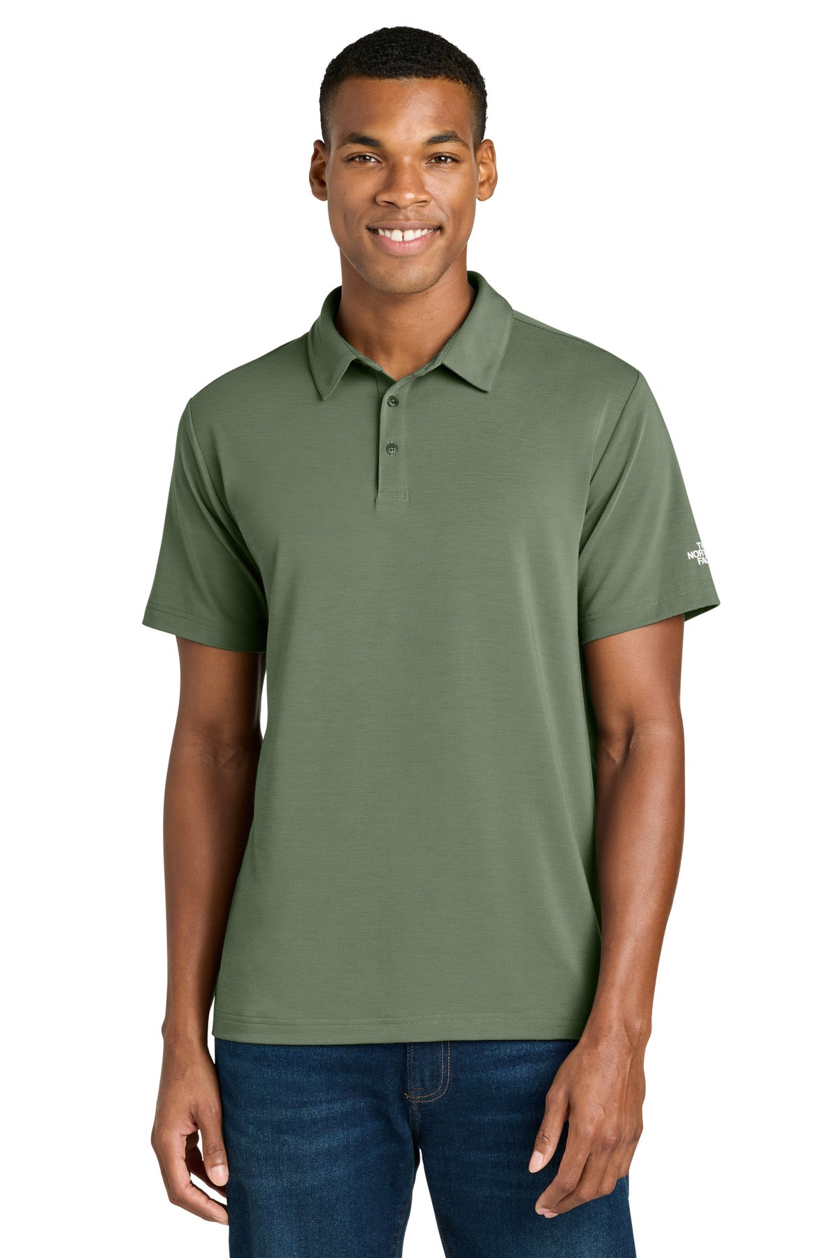 BarkMistGn The North Face Canyon Crest Polo NF0A8GE0