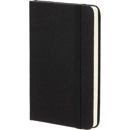 Black 3.5" x 5.5" Recycled PET Pocket Bound Journal plain