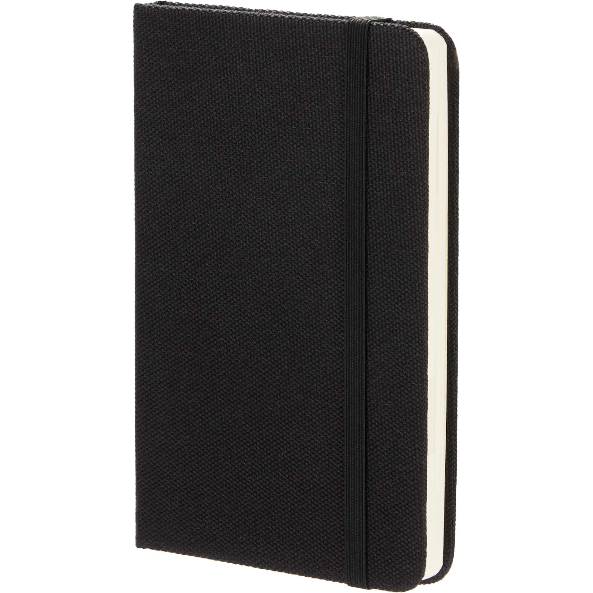 Black 3.5" x 5.5" Recycled PET Pocket Bound Journal plain