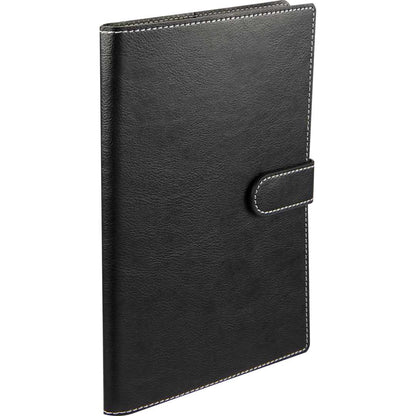 Black 5.5" x 8.5" Recycled Refillable Journal plain