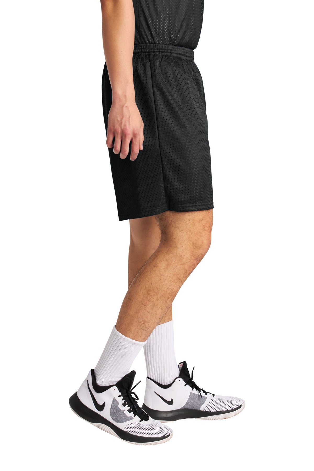 Black A4 Sprint 7" Mesh Short A4N5293