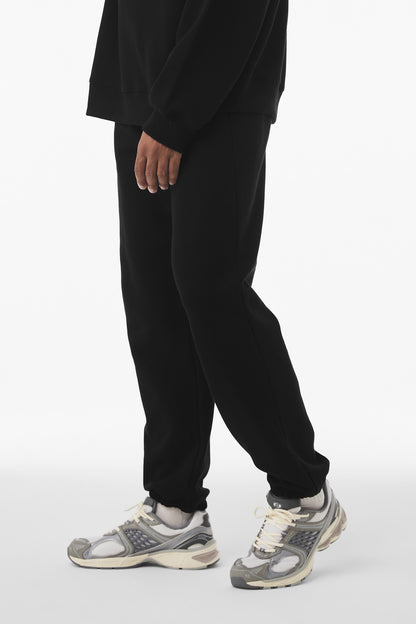 Black BELLA+CANVAS Unisex 10-Ounce Heavyweight Sweatpant BC4737