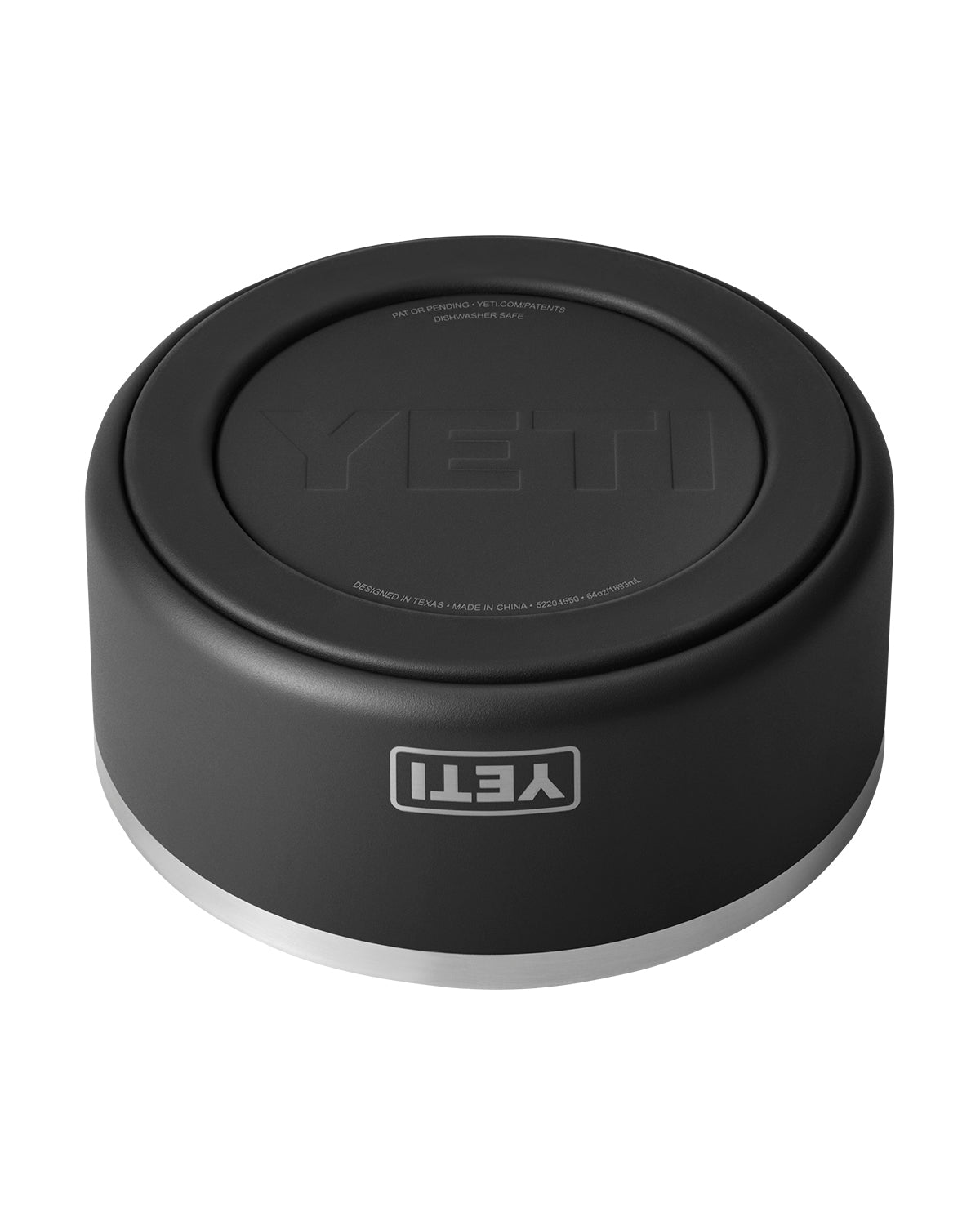 Black Boomer™ 8 Dog Bowl plain