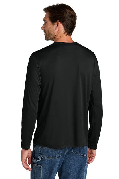 Black Carhartt Force Sun Defender Long Sleeve T-Shirt CT106972