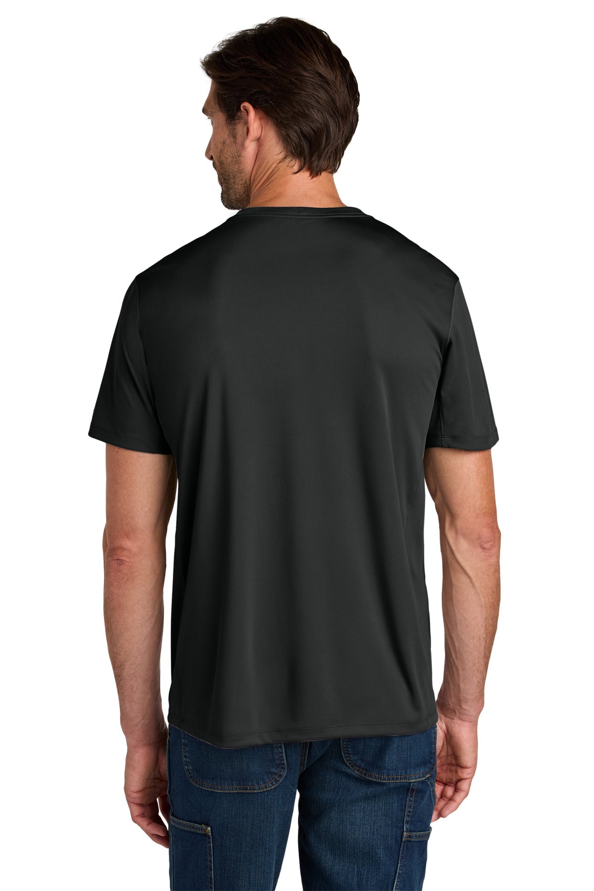 Black Carhartt Force Sun Defender Short Sleeve T-Shirt CT106868
