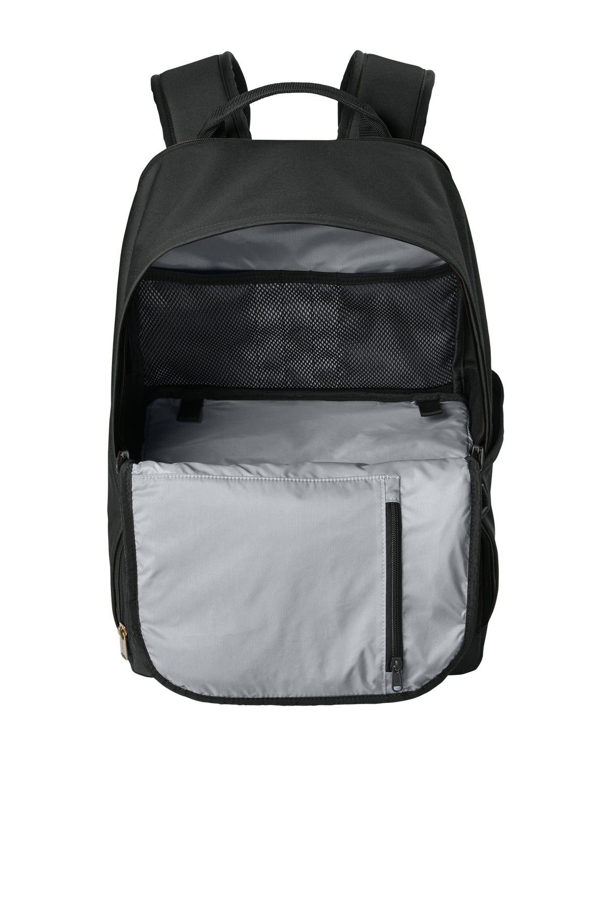 Black Carhartt Two-Compartment Cooler Backpack CTB0000607
