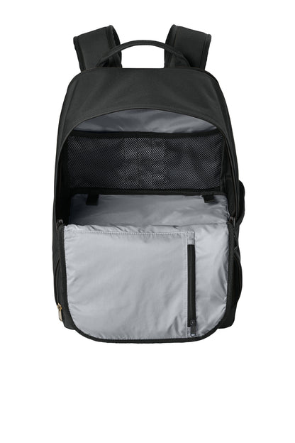 Black Carhartt Two-Compartment Cooler Backpack CTB0000607