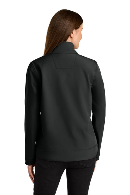 Black Carhartt Women's Rain Defender Soft Shell Jacket CT107115
