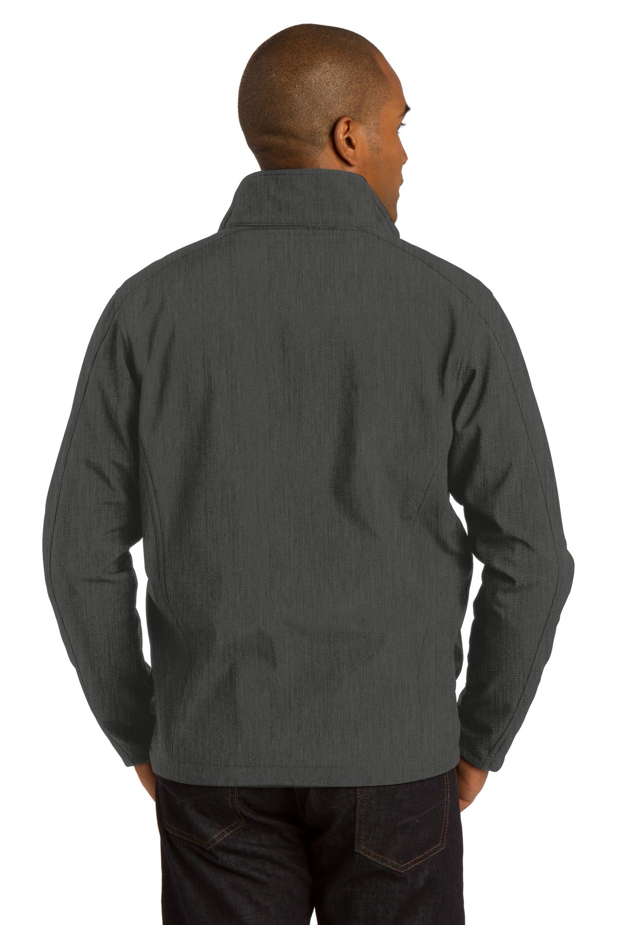 Black Char Hth Port Authority Core Soft Shell Jacket. J317