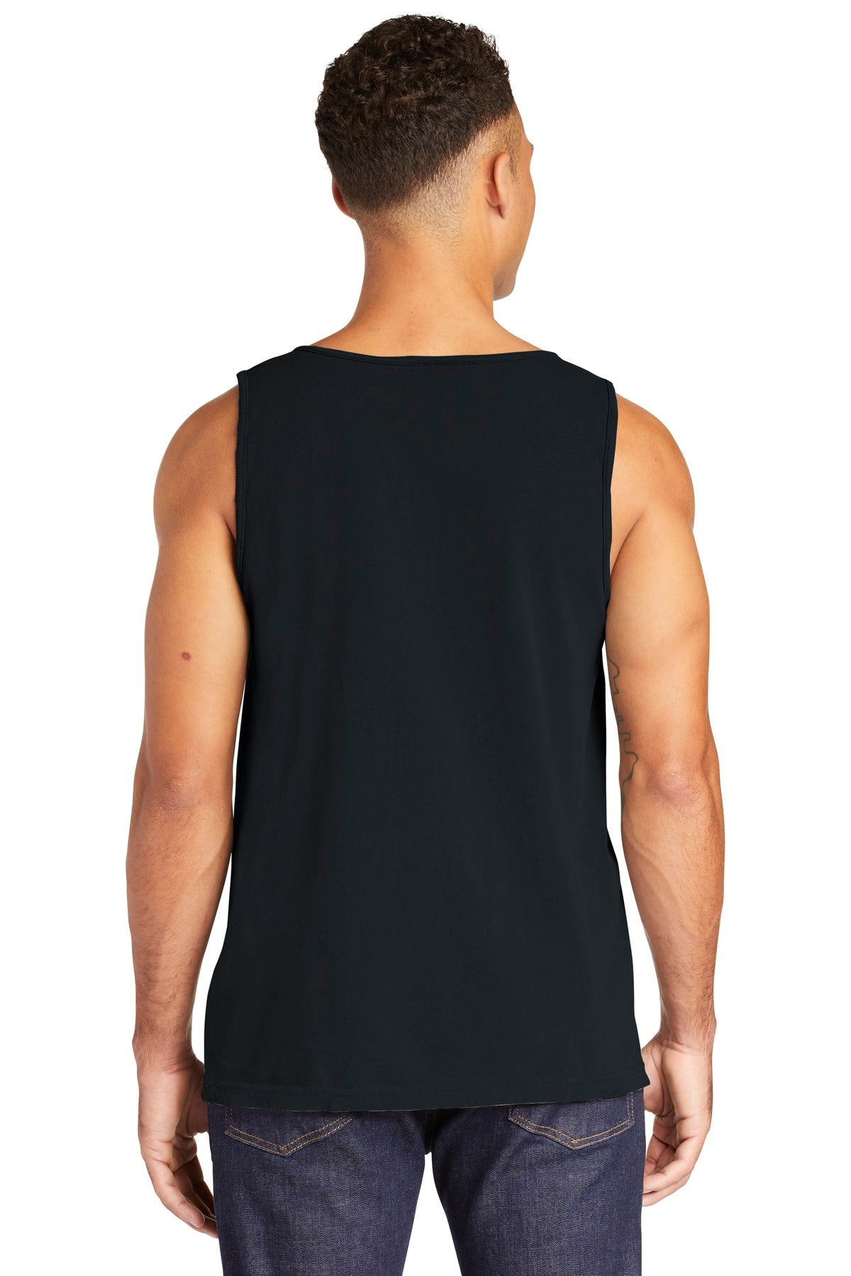 Black COMFORT COLORS Heavyweight Ring Spun Tank Top. 9360