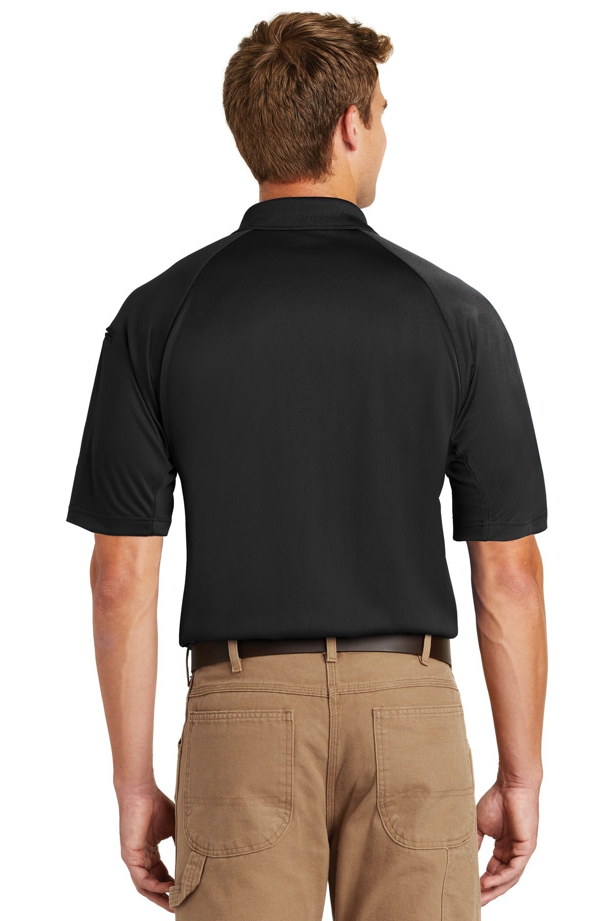 Black CornerStone - Select Snag-Proof Tactical Polo. CS410