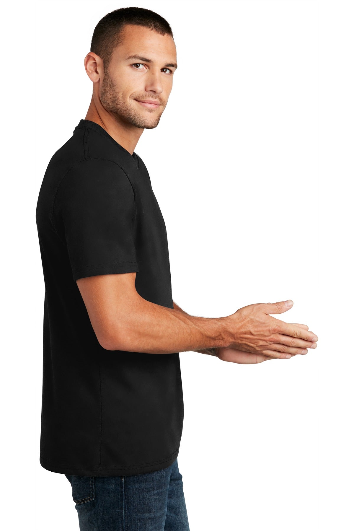 Black District Re-Tee DT8000
