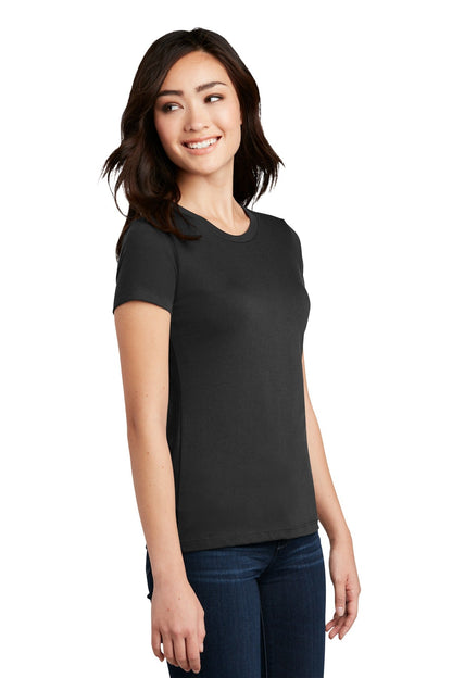 Black District Women's Perfect Blend CVC Tee. DM108L