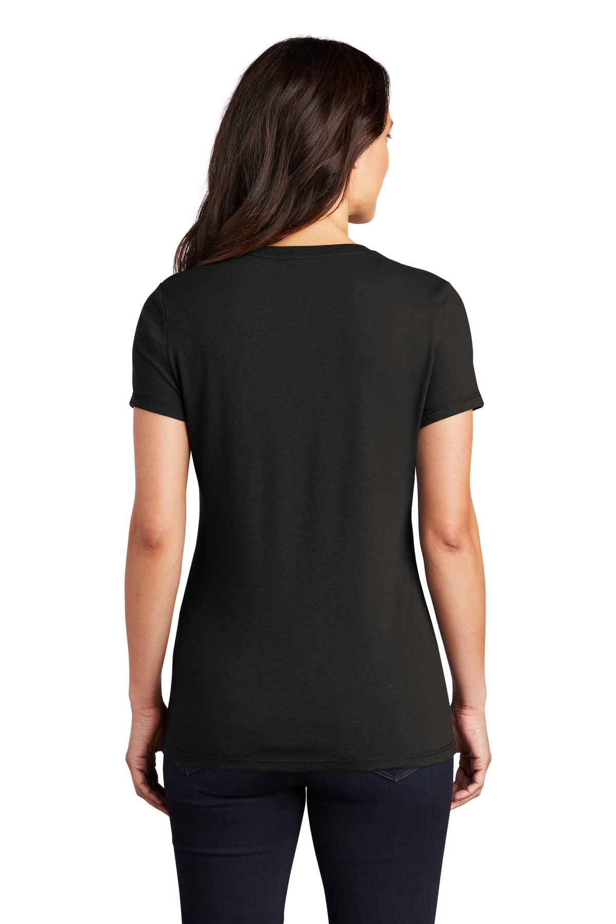 Black District Women's Perfect Tri Tee. DM130L