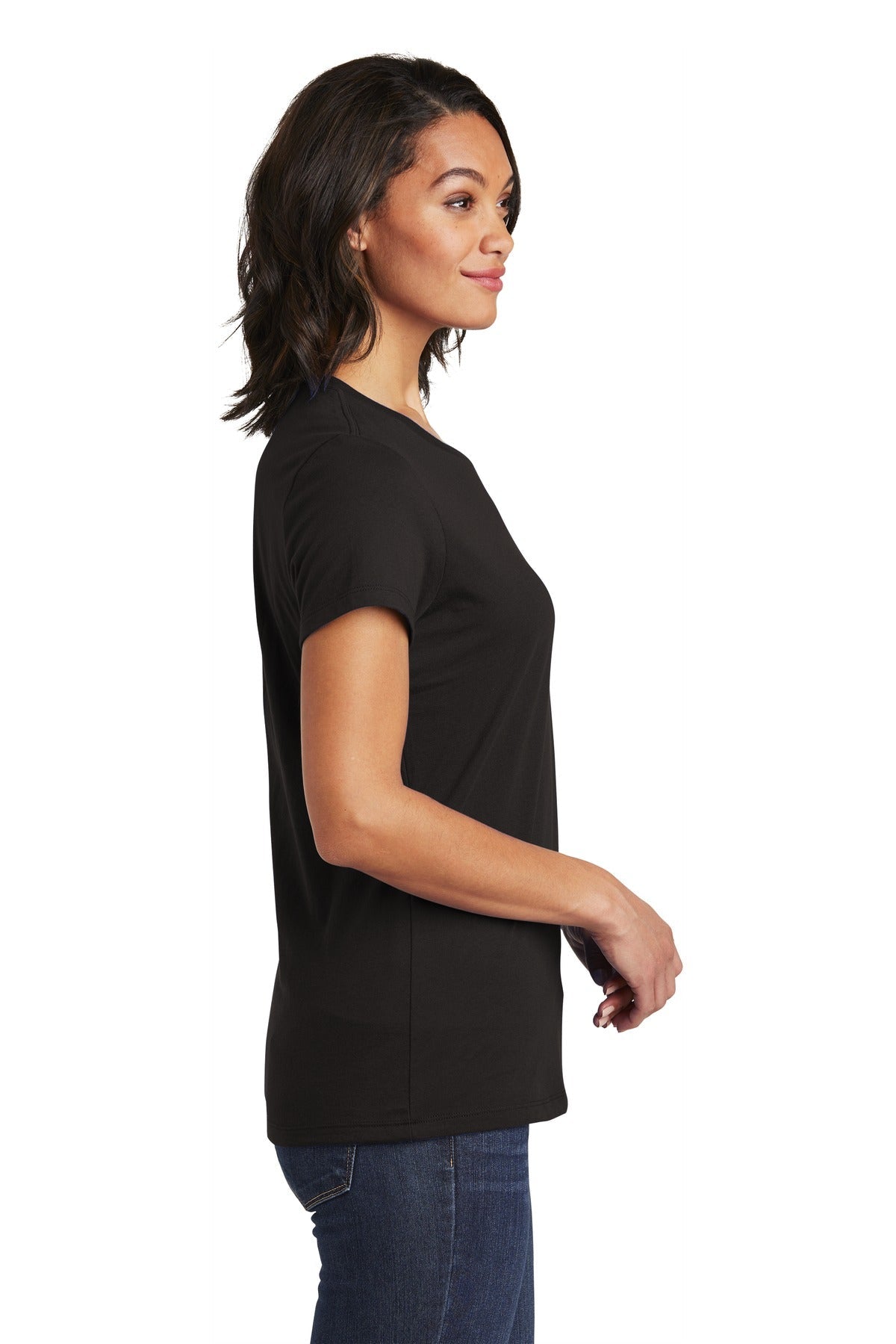 Black District Women's Very Important Tee . DT6002