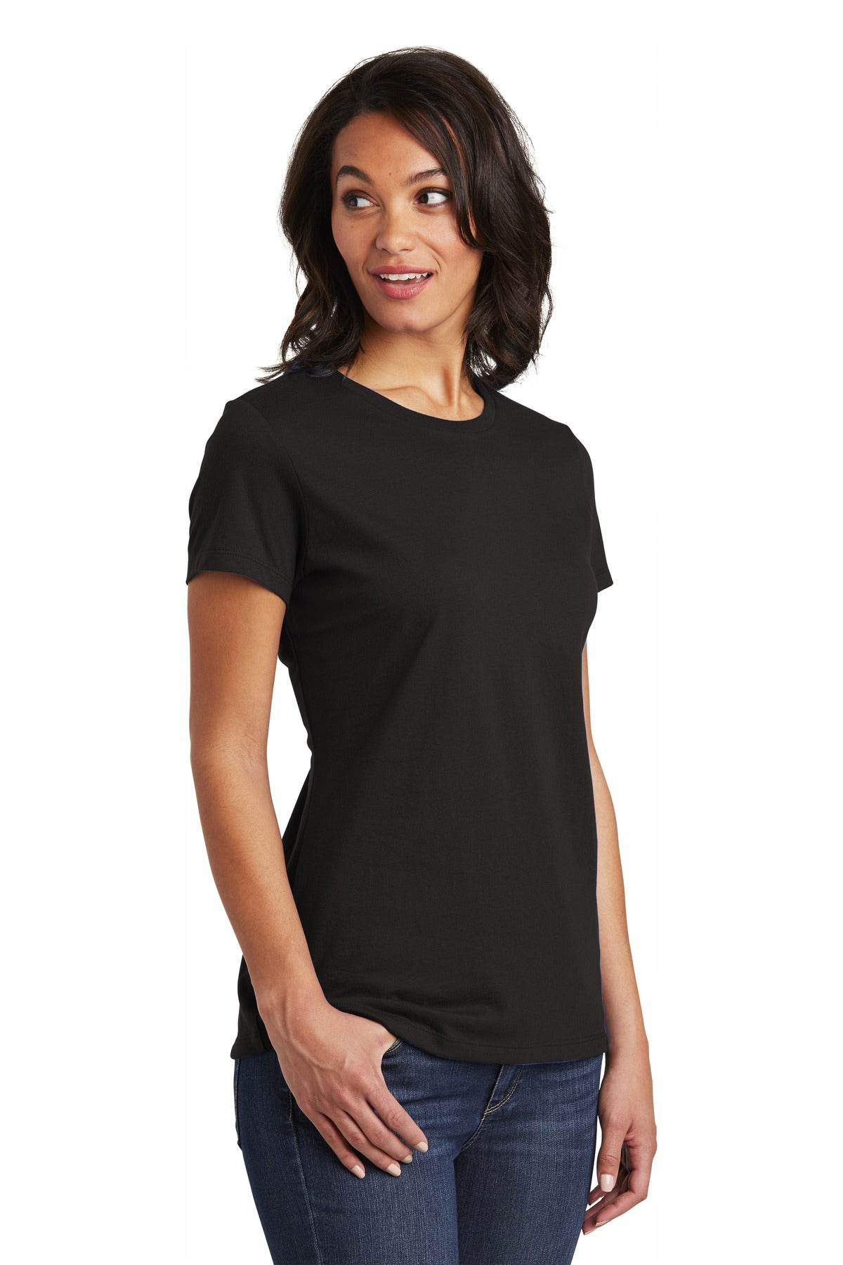 Black District Women's Very Important Tee . DT6002