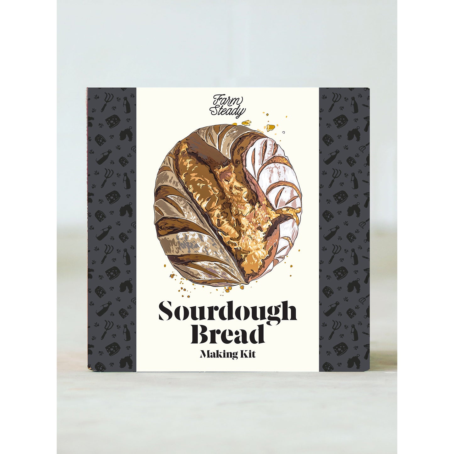 Black FarmSteady Sourdough Bread Winner Kit