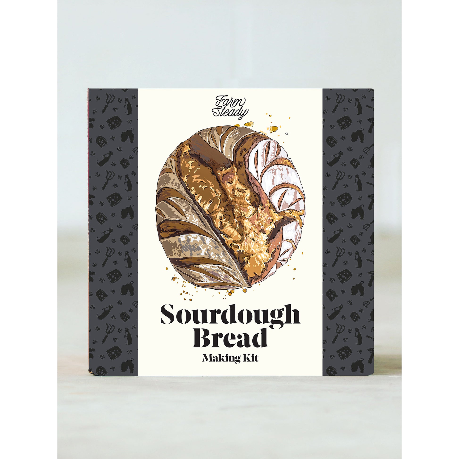 Black FarmSteady Sourdough Bread Winner Kit