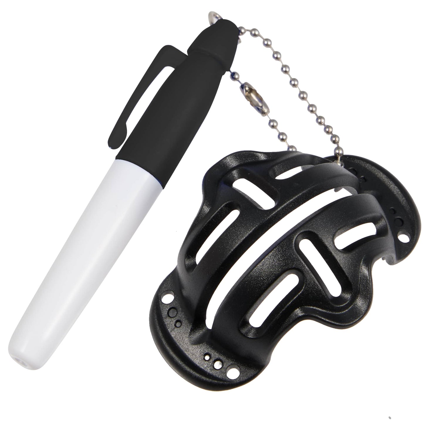 Black Golf Ball Stencil with Marker plain