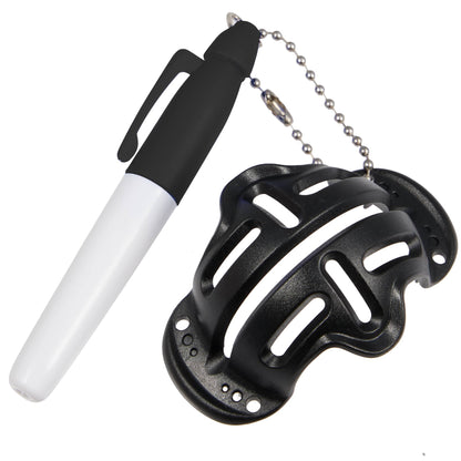 Black Golf Ball Stencil with Marker plain