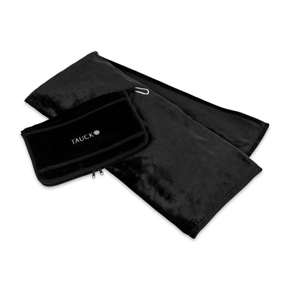 Black It's Go Time Travel Pillow & Throw Set