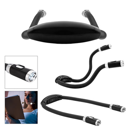 BLACK LED Neck Light plain grouped