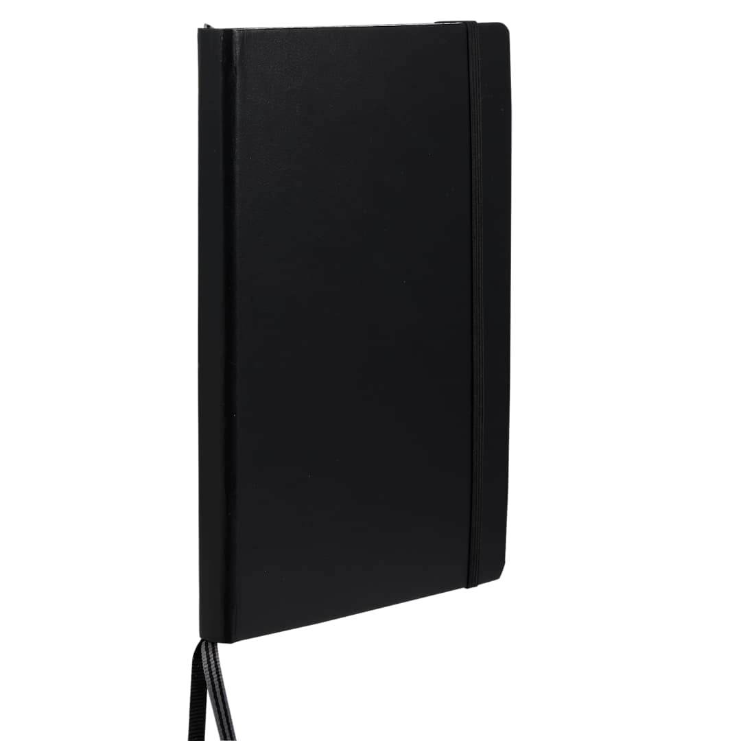 Black LEUCHTTURM1917 5.75" x 8.25" Hardcover Notebook plain