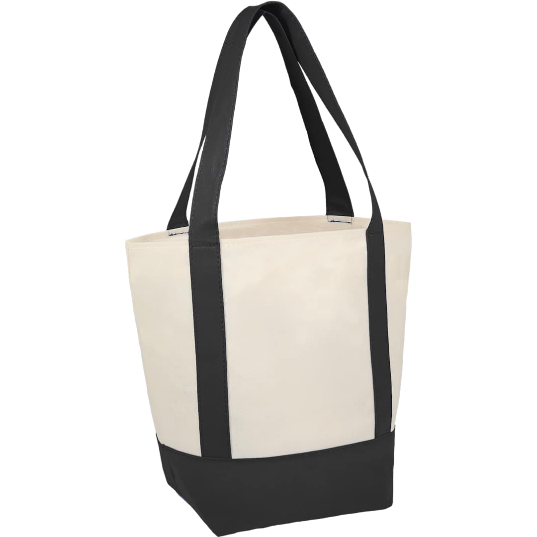 Black Mini Non Woven LighthouseTote plain