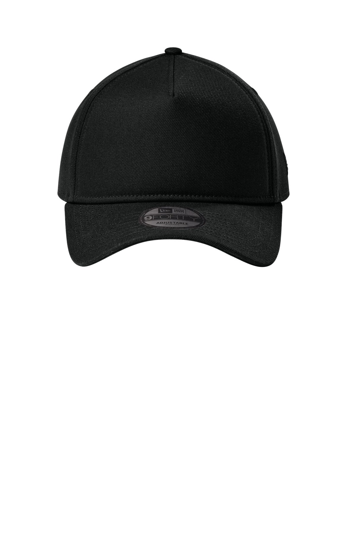 Black New Era A-Frame Snapback Cap NE211