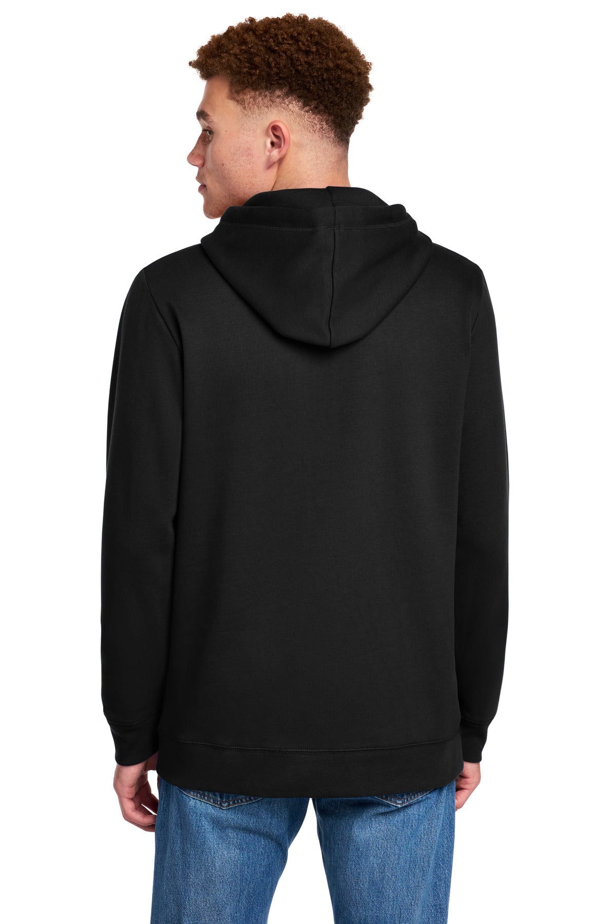 Black New Era Comeback Fleece Pullover Hoodie NEA550