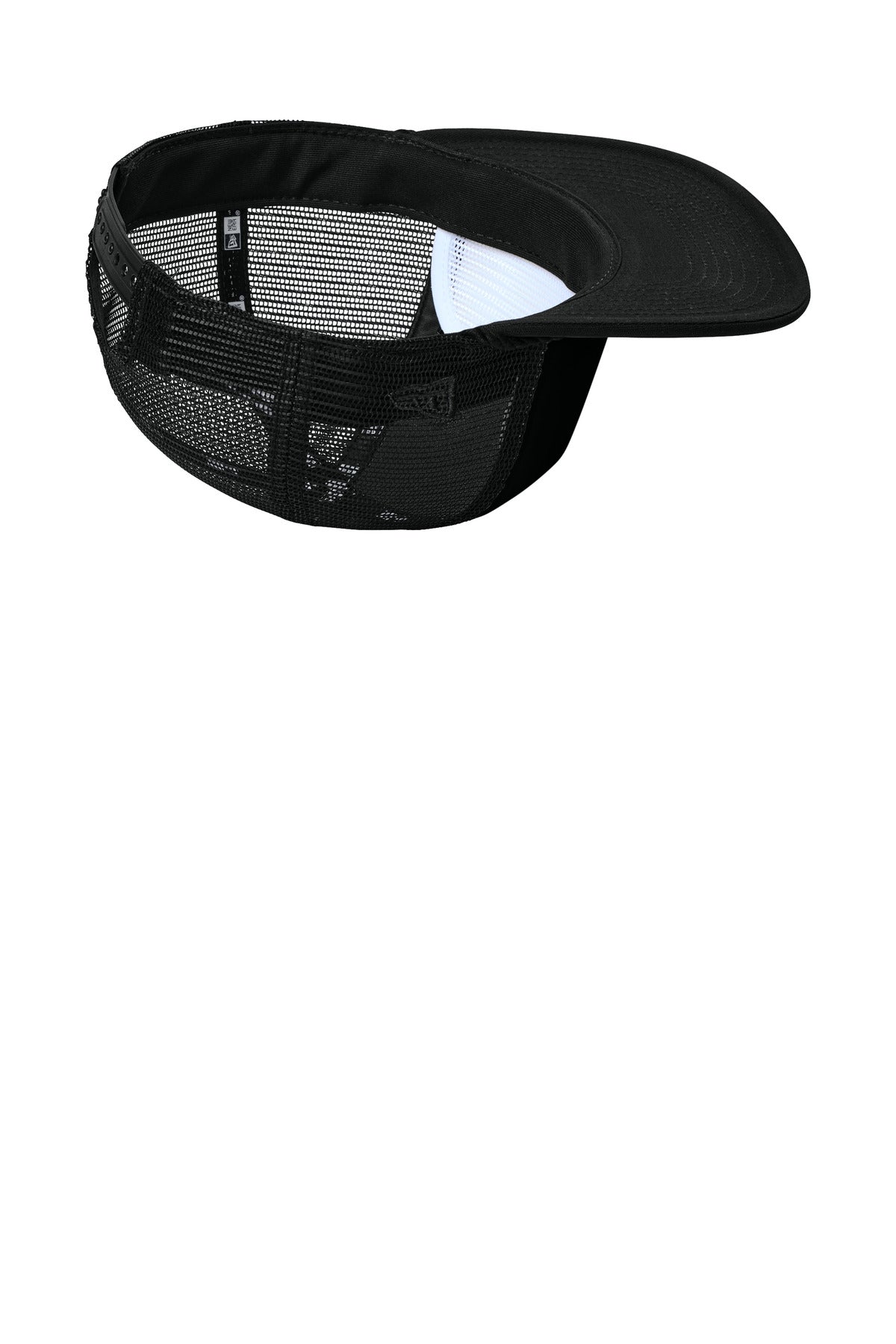 Black New Era Foam Rope Trucker Cap NE410